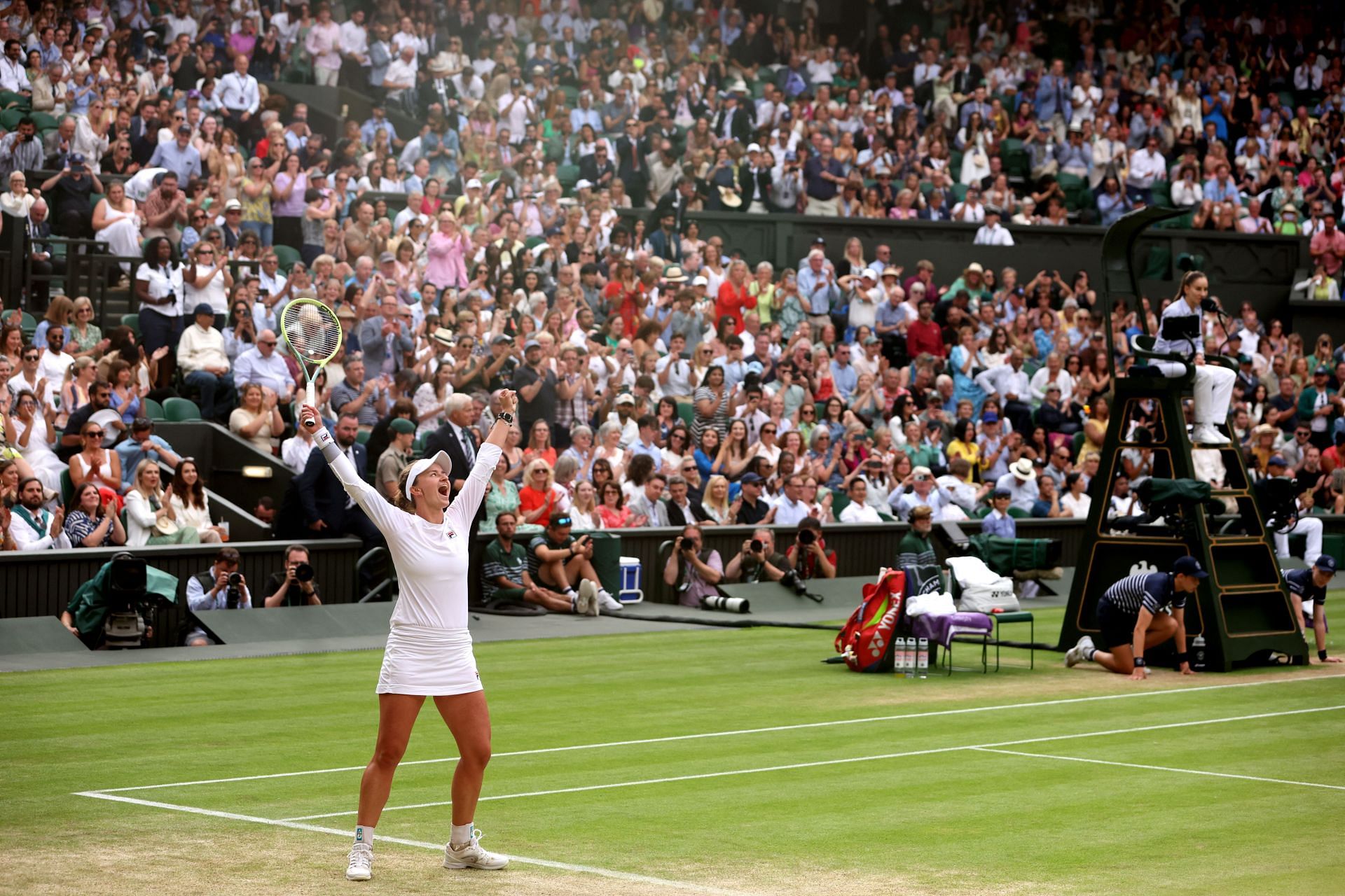 Barbora Krejcikova has reached her maiden Wimbledon final (IMAGE: GETTY)